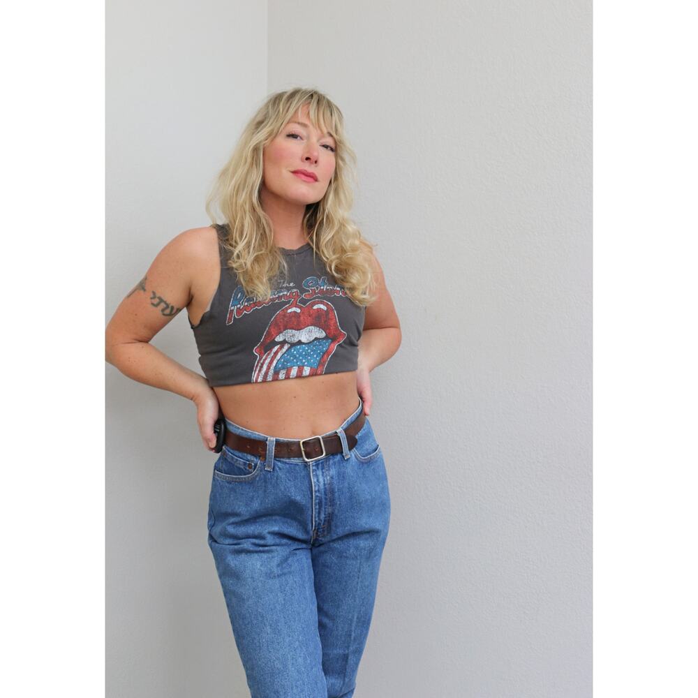 1980's Vintage Levi's USA Made Hourglass Mom Jeans ~ Women's SM MD 28" 29" Waist - Picture 2 of 10